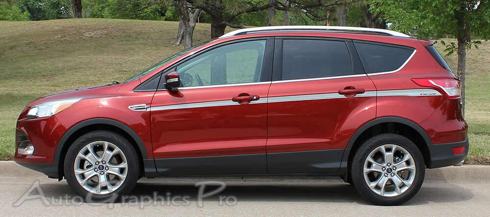 Ford Escape Decals Vinyl Graphics OUTBREAK Mid Body Stripe 3M Decal 2013-2019