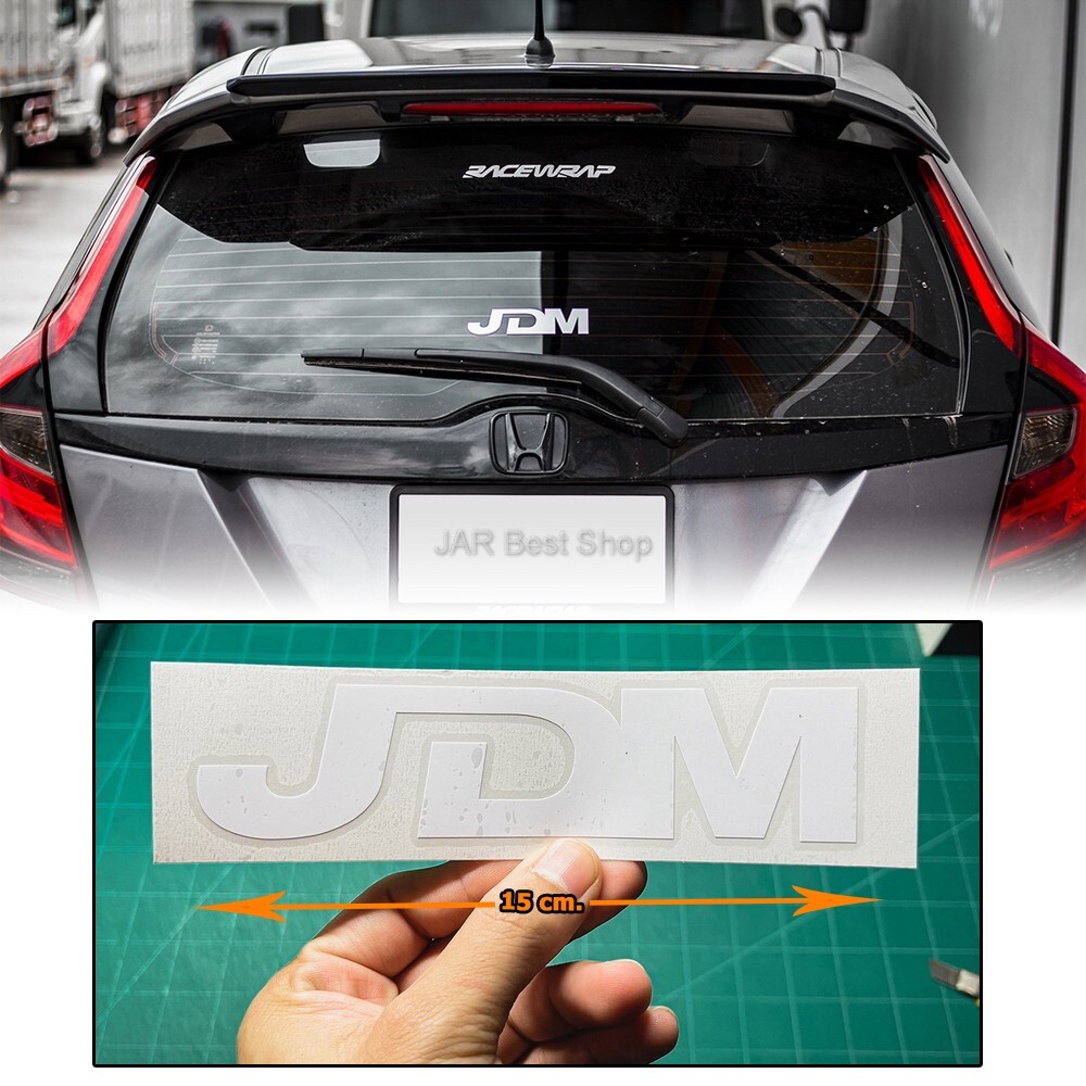 JDM Japan Style Dicut Stickers Decal Vinyl Custom car truck window Size 15cm. 1p