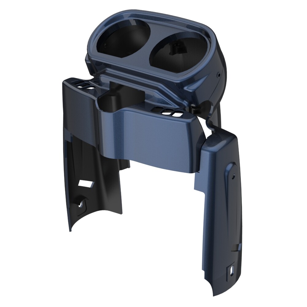 Advanblack Midnight Blue Inner Fairing Fits Harley Road Glide 2015up