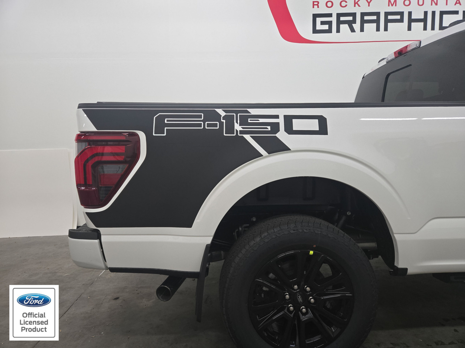 2021-2024 Ford F-150 Bed F-150 Side Graphic Decals F150 – Pair