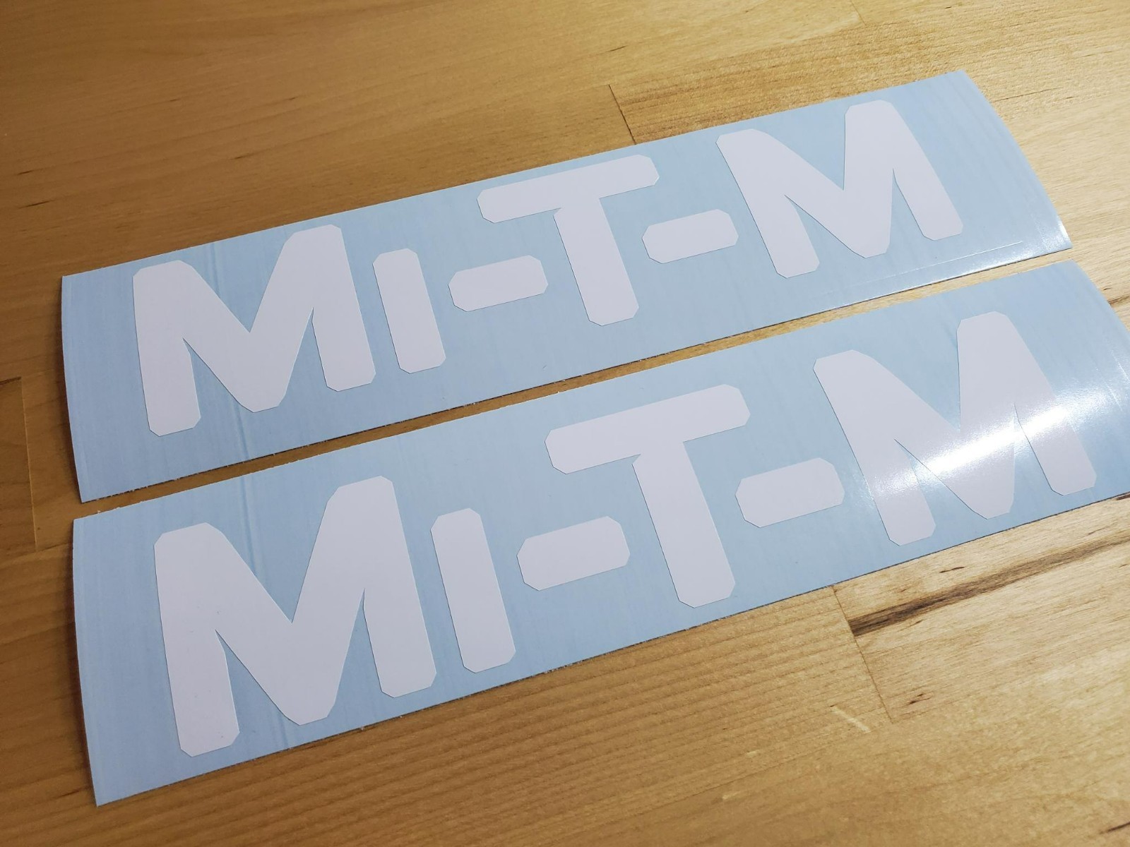 Mi-T-M Decals Stickers pressure washer air compressor 10″ (2) Gloss white Fast