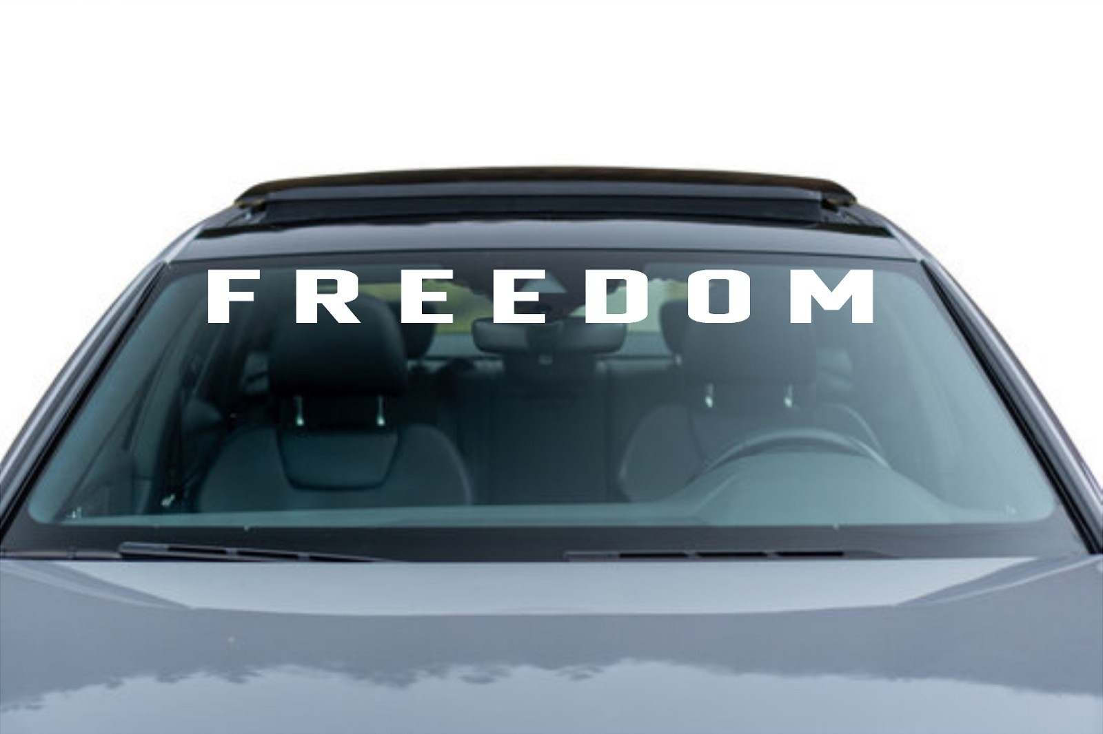 Freedom Die Cut Vinyl Decal Multiple Sizes Multiple Colors