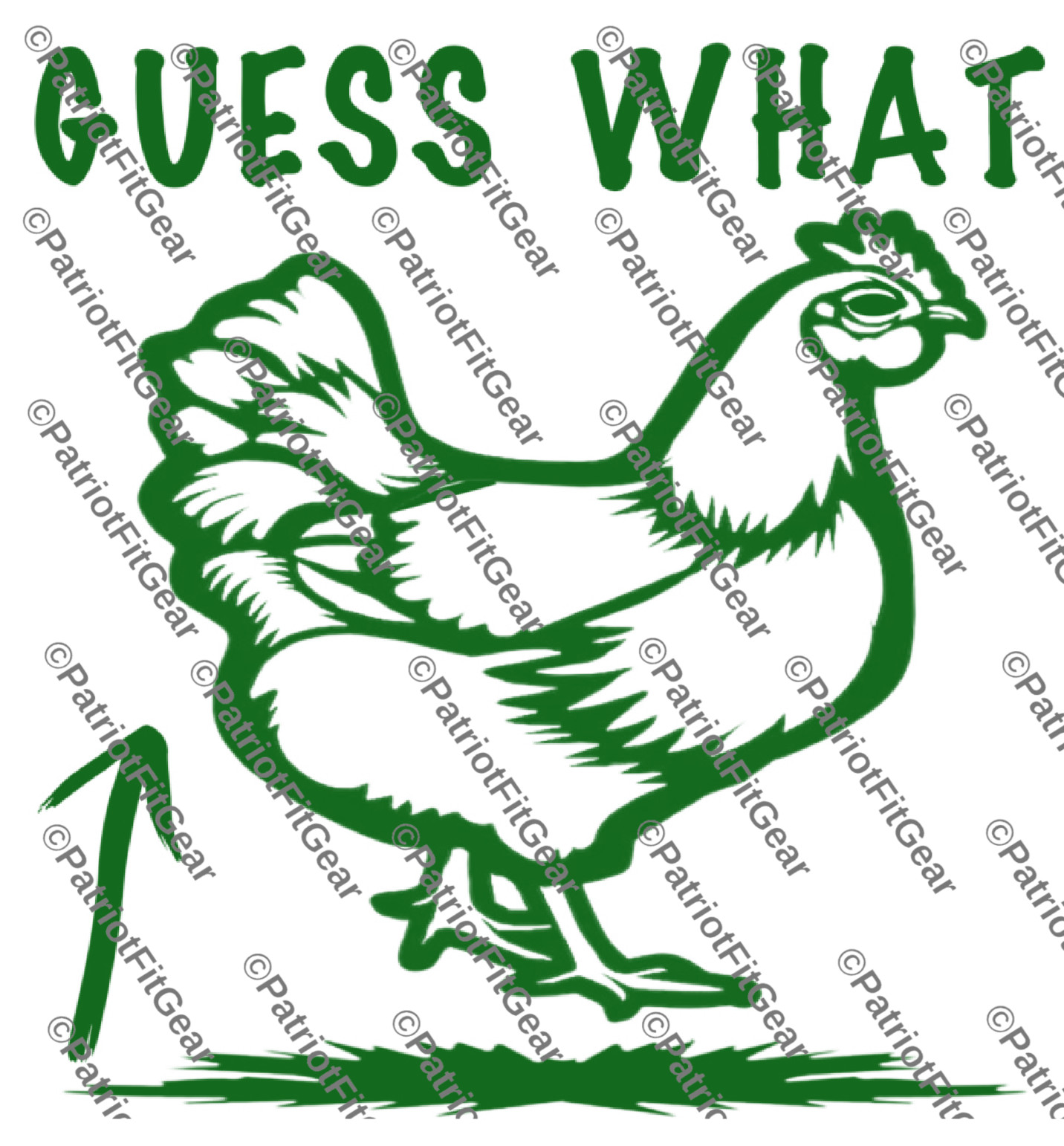 Chicken,Guess What Chicken Butt, Fowl, Poultry Farm, Hen,Pullet,Vinyl Decal