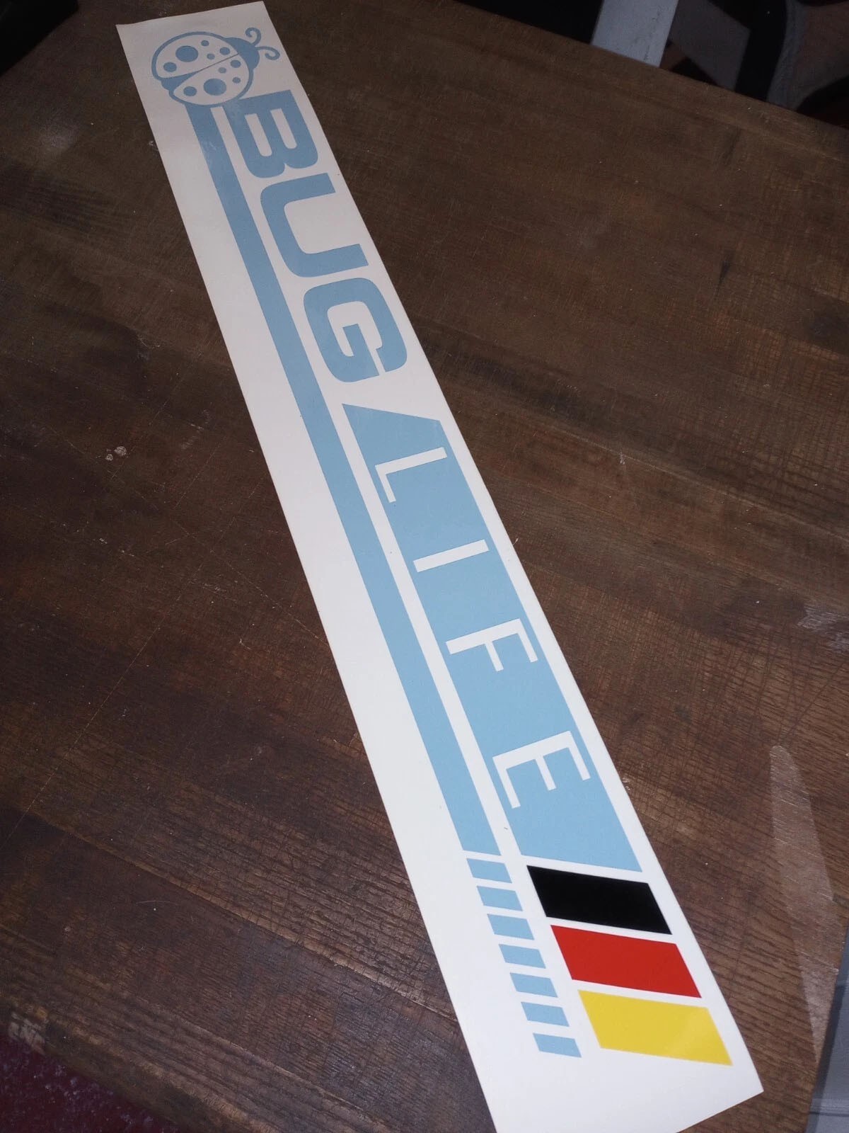fit VW volkswagen Beetle Classic vocho part side decal sticker engine BUG LIFE
