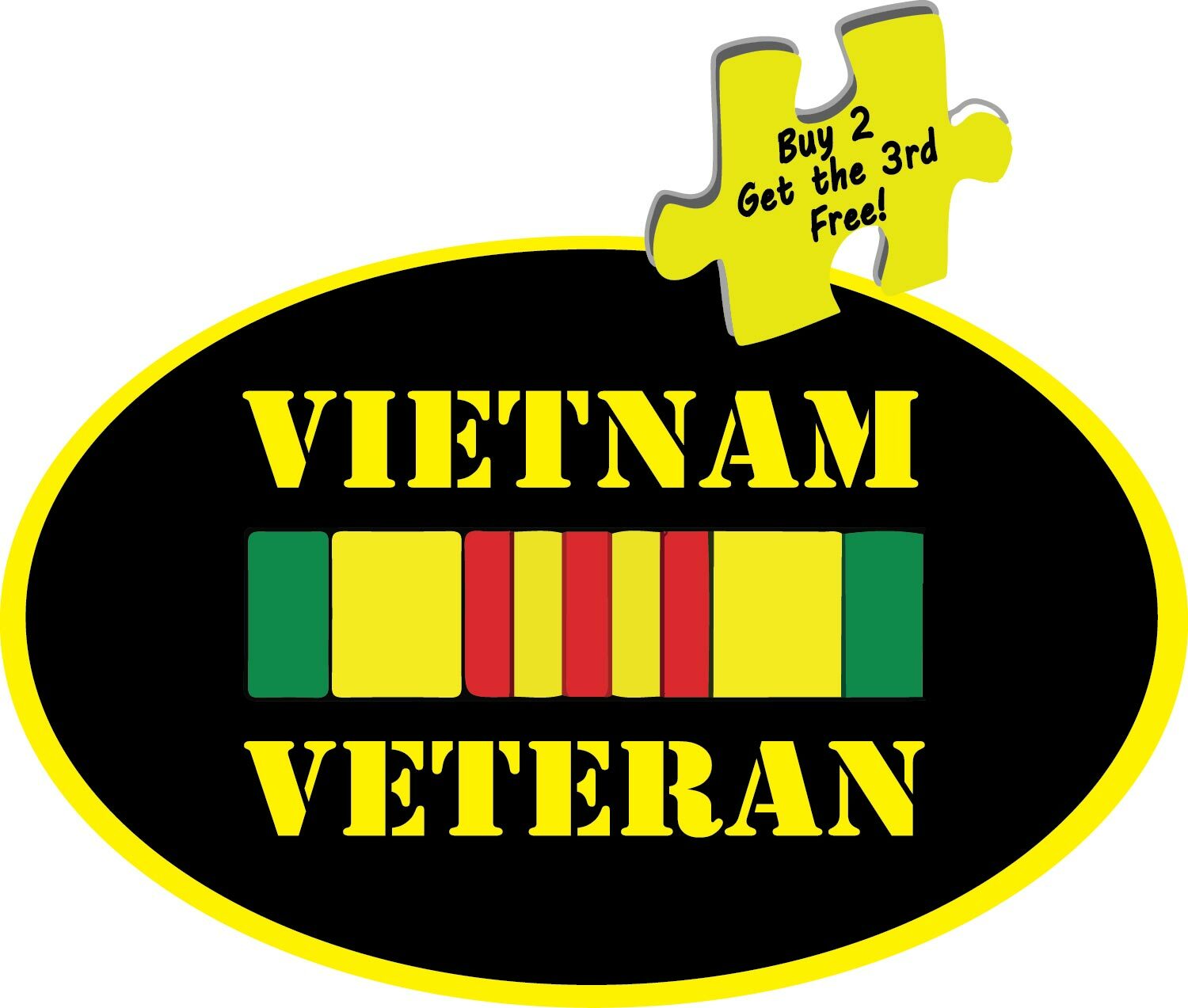 Proud To Be A VIETNAM VETERAN Decal Sticker Army Air Force Navy Marines p112