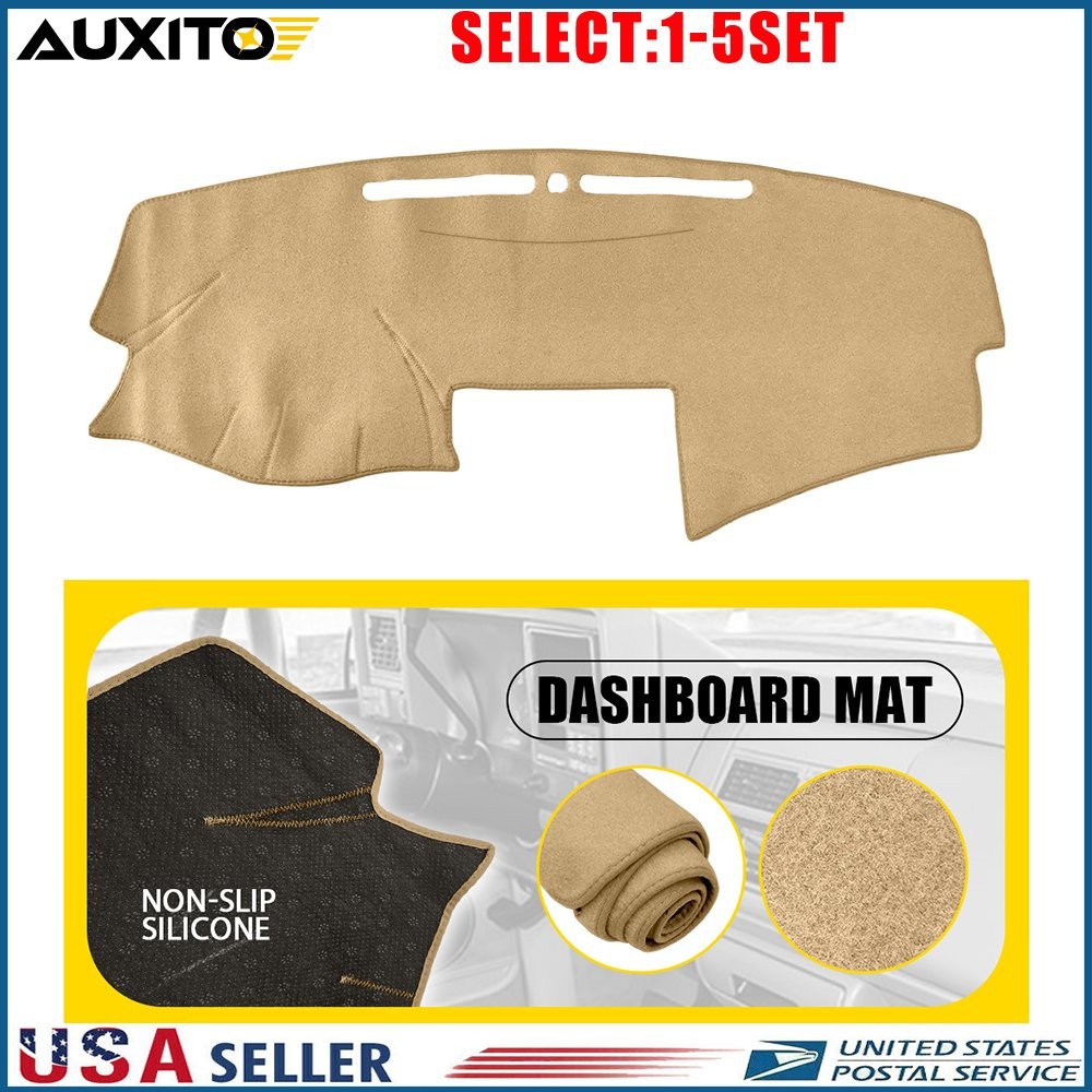 Fit 2007-11 Toyota Camry Beige Dashboard Cover Mat Dash Pad Perfect Fit LHD 1-5X