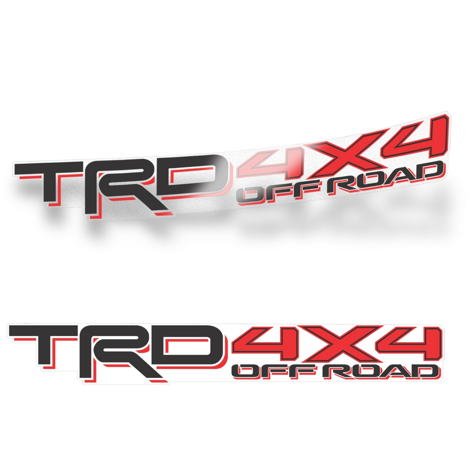 TRD 4×4 Offroad decals Compatible with Toyota Tacoma Tundra (set of 2)