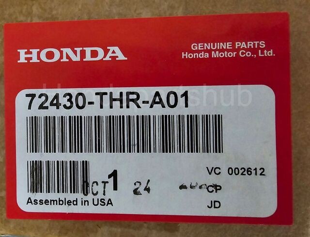 18-26 HONDA ODYSSEY RIGHT (PASSENGER) FRONT DOOR Applique (72430-THR-A01)
