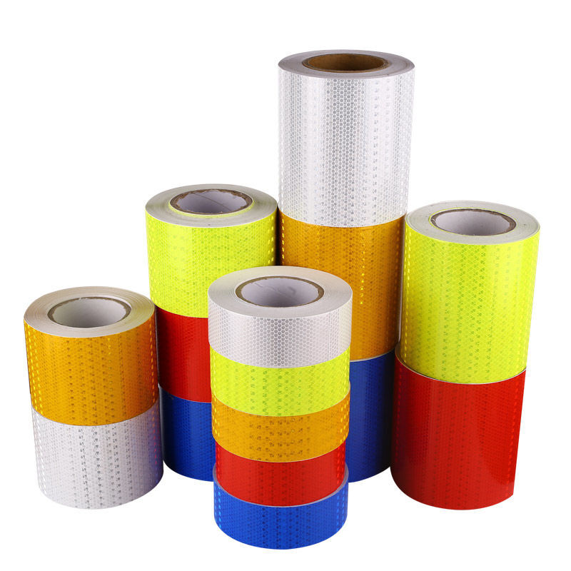 19ft 5cm Reflective Roll Car Truck Safety Tape Self Adhesive Sticker Strip Decal