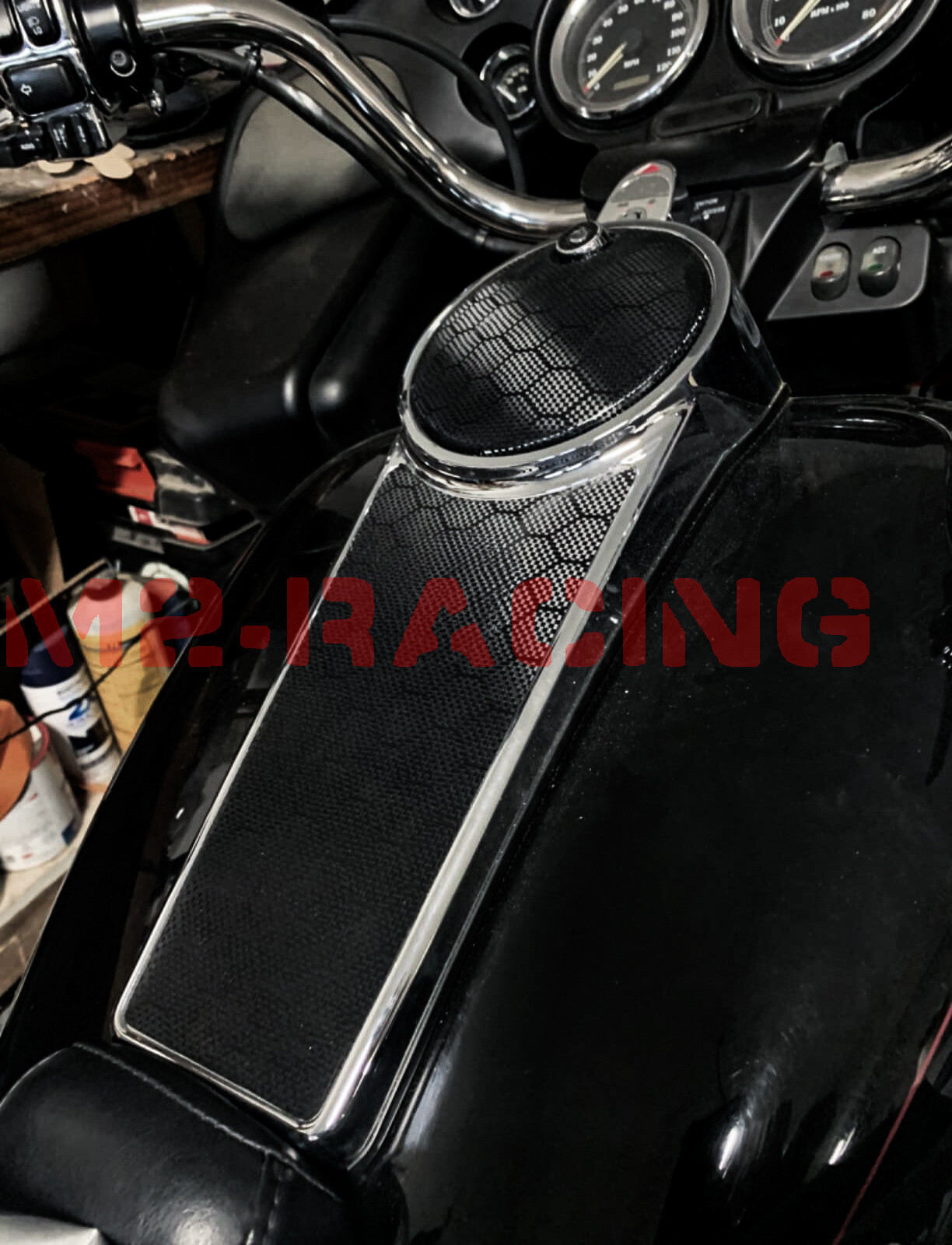 PET Honeycomb Carbon Fiber Gloss Black Hex Car Vehicle Vinyl Wrap Decal Sheet
