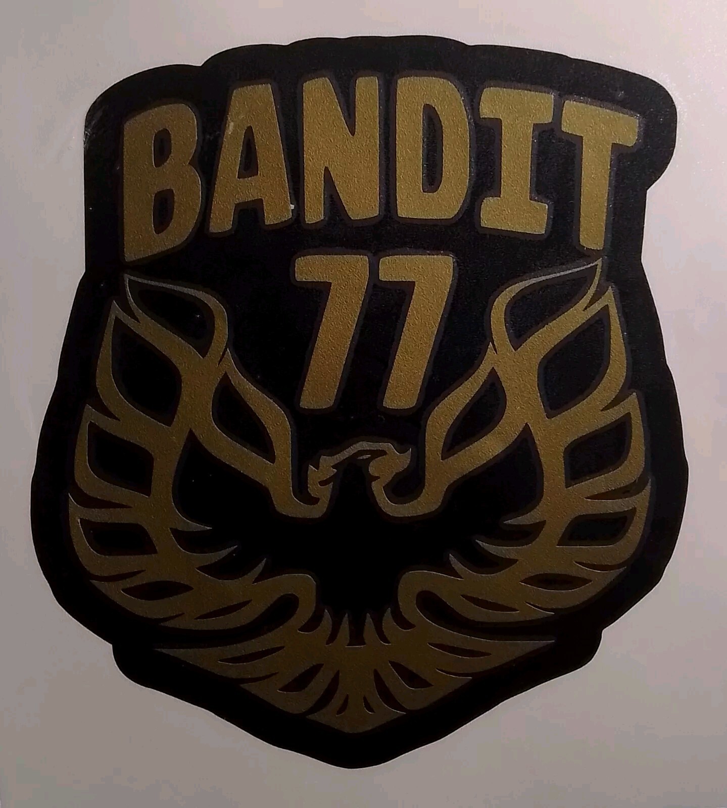 Smokey and The Bandit Logo Decal Sticker, Trans Am, Burt Reynolds 4.5×5 Inches!