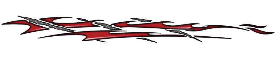 Illusions Shootout Graphics for Cars & Trucks (1212)