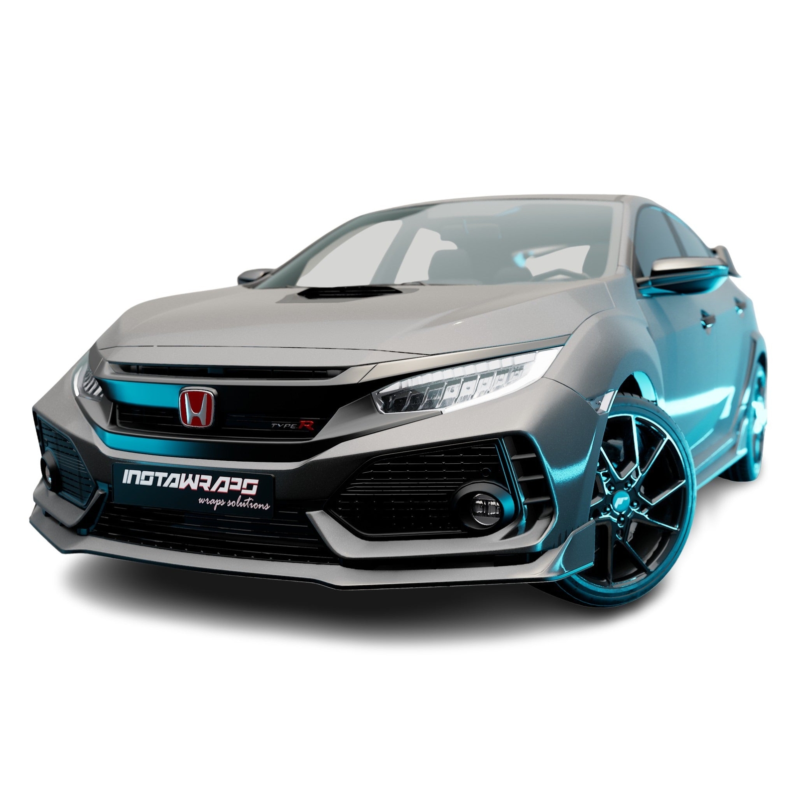 Avery Dennison SW900 Supreme Satin Dark Gray Vinyl Car Wrap Film | 854-M