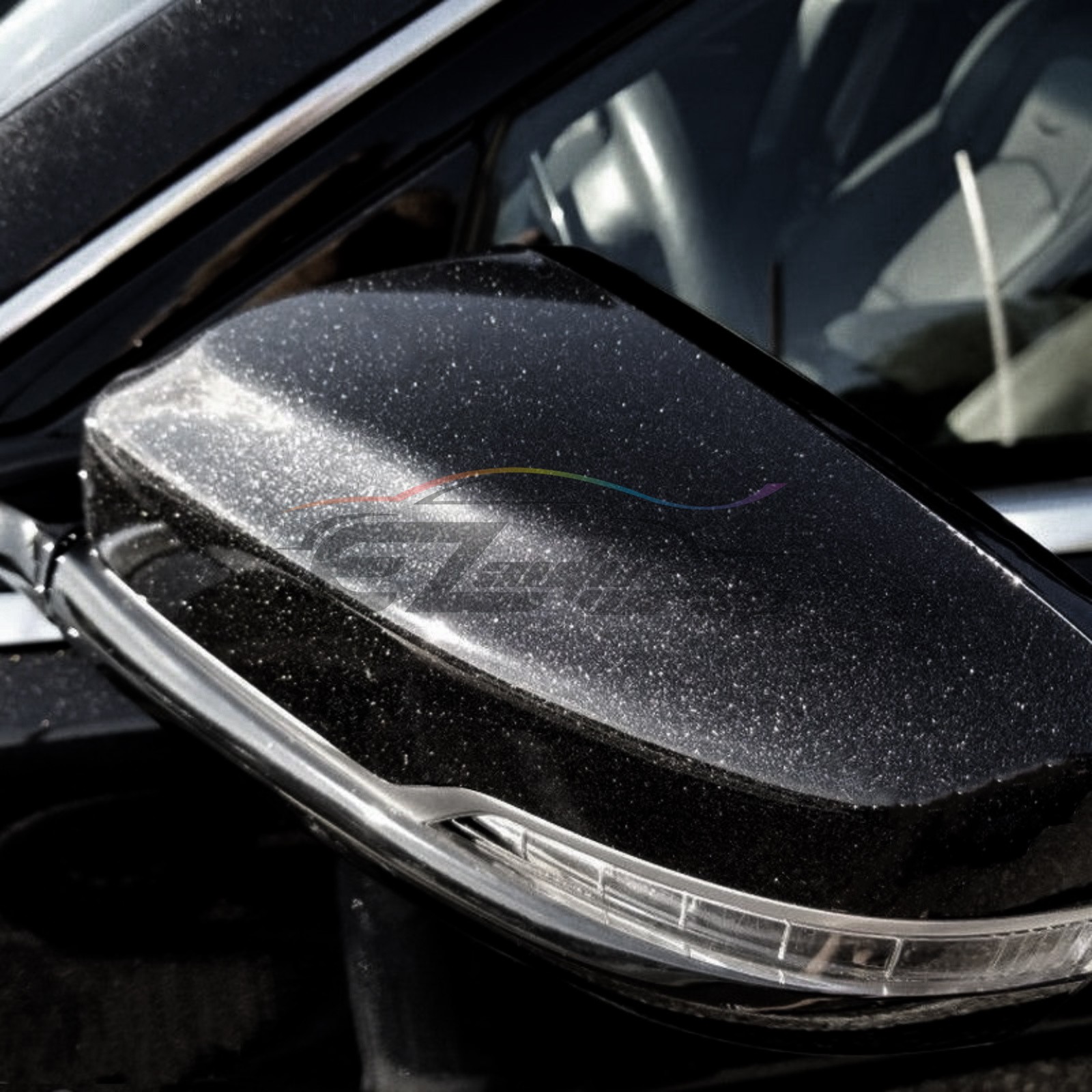 Genuine 3M 2080 Series G212 Gloss Black Metallic Vinyl Wrap Vehicle Film Decal