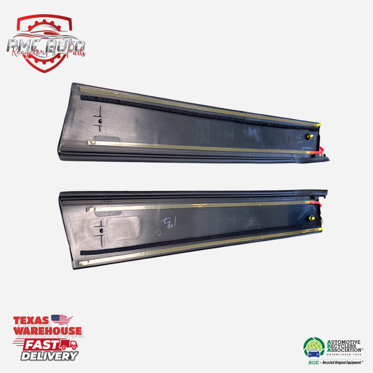 2019-2022 Toyota RAV4 Prime Rear Right & Left Door Applique OEM