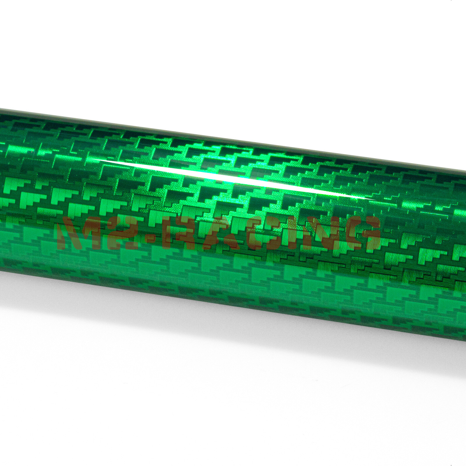 PET Squadron Carbon Fiber Gloss Emerald Green Car Vehicle Vinyl Wrap Decal Sheet
