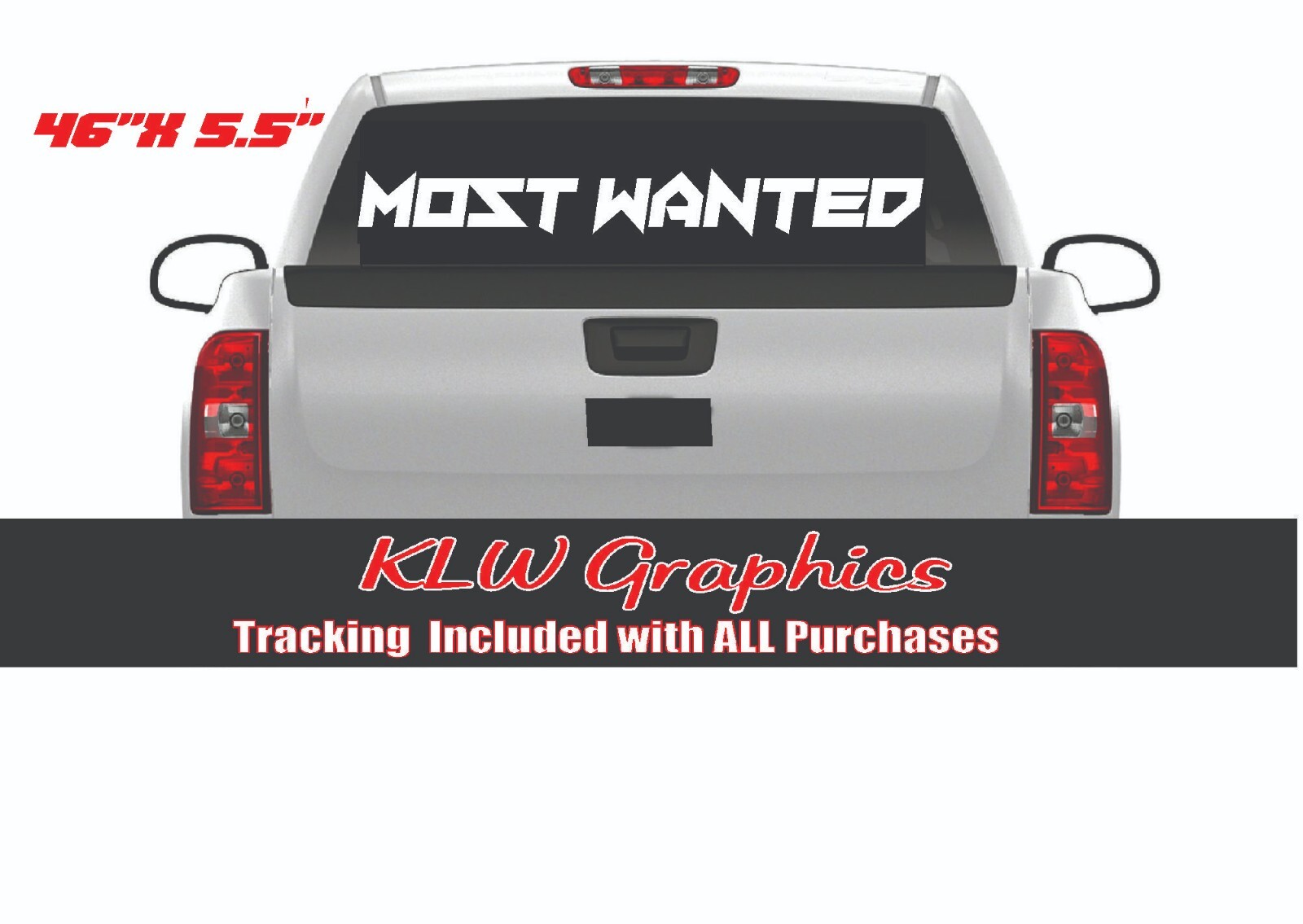Most Wanted Decal Sticker Turbo Diesel Truck 7.3 6.7 6.6 3.0 Stacks Duramax