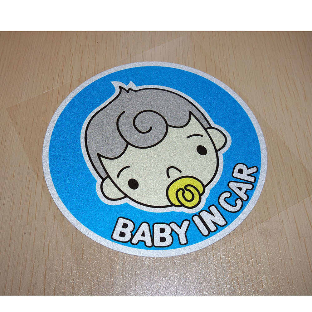 Baby On Board Sticker Decal Baby In Car Made In USA Liftgate Decoration