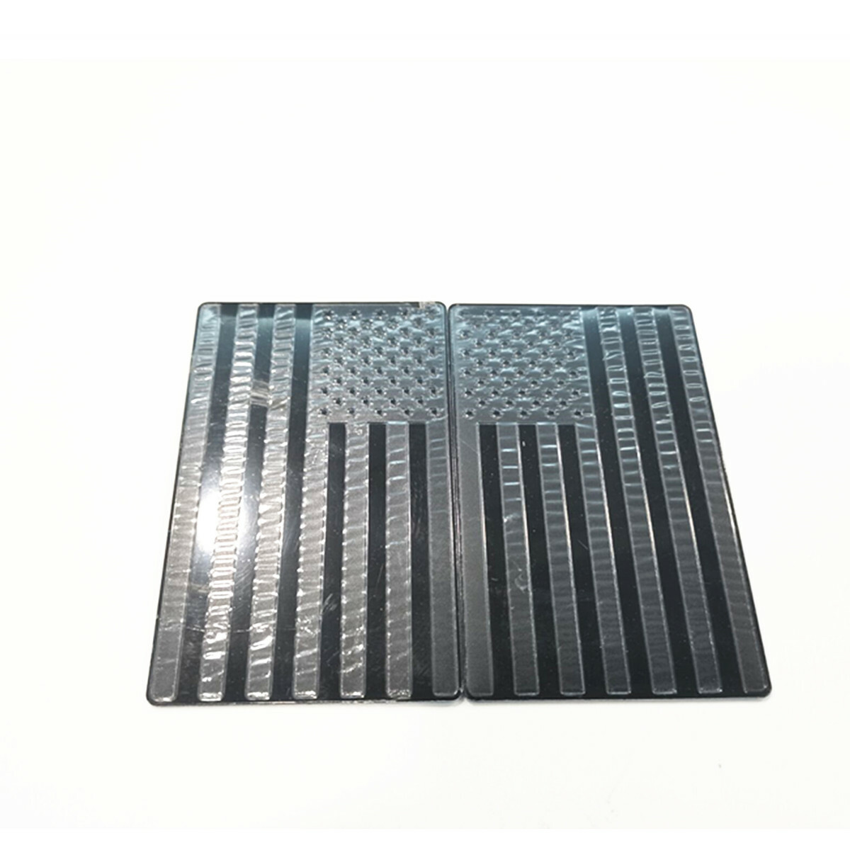 American Flag Decal 3D Aluminum Alloy Scratch Resistant For Car Body Decoration
