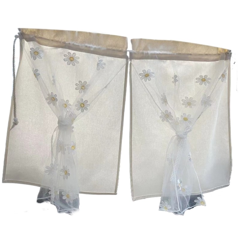 Car Window Screens Auto Window Cover Embroidery Flowers Car Window Covers Cotton