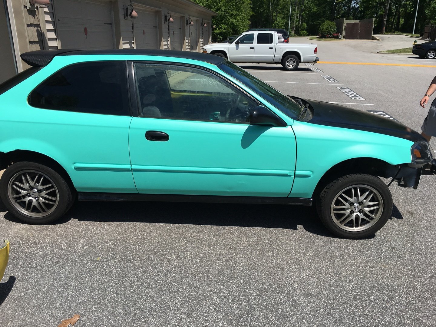 VVivid 2018 VVivid+ Matte Metallic Miami Teal Vinyl Car Wrap Film | V185