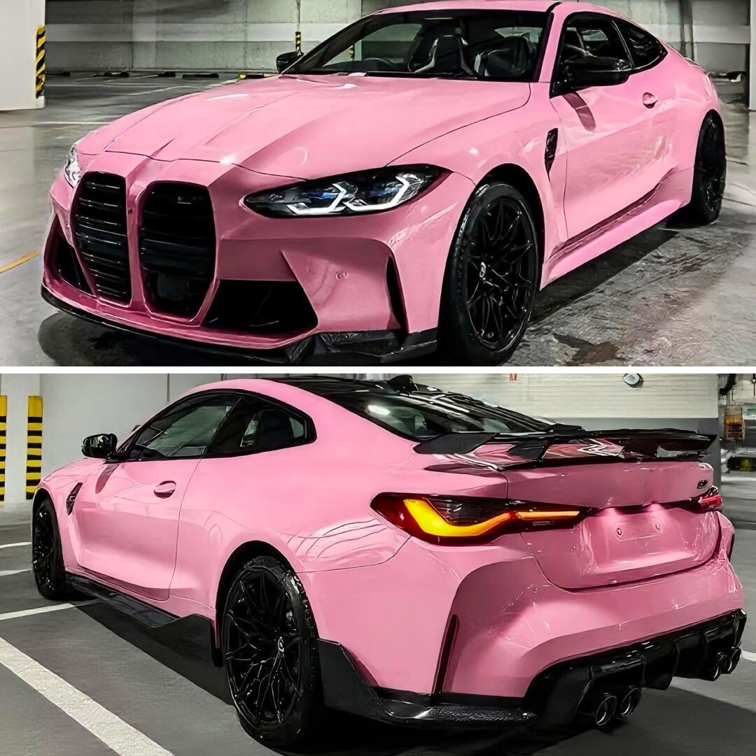 Crystal Pink Premium High Gloss Vinyl Film Wrap Sticker Decal Air Bubble Free
