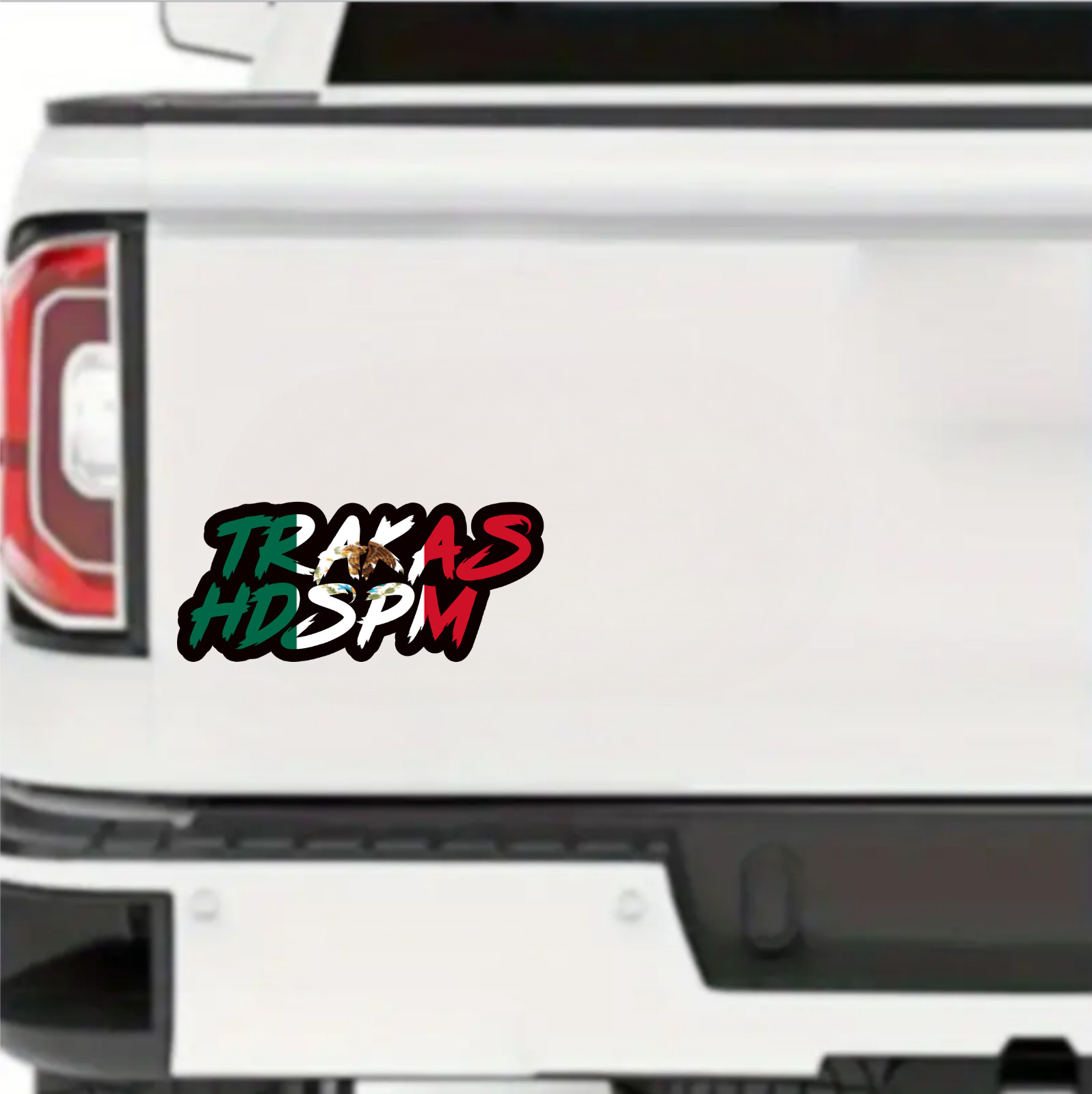 Trakas HDSPM Car Decal | Trakas Sticker | Vinyl Stickers | Mexico Flag