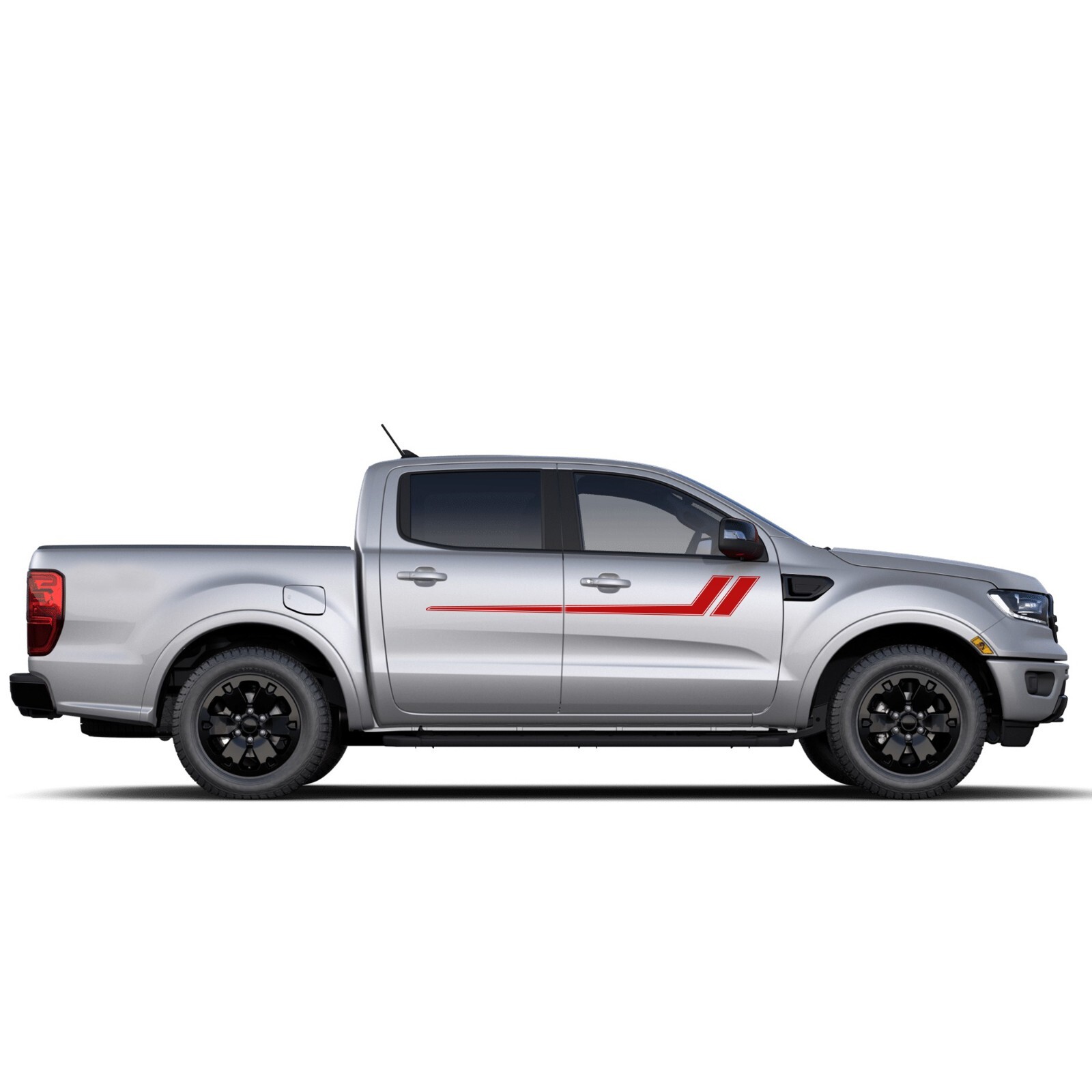Hockey side stripes graphics stickers decals compatible with Ford Ranger