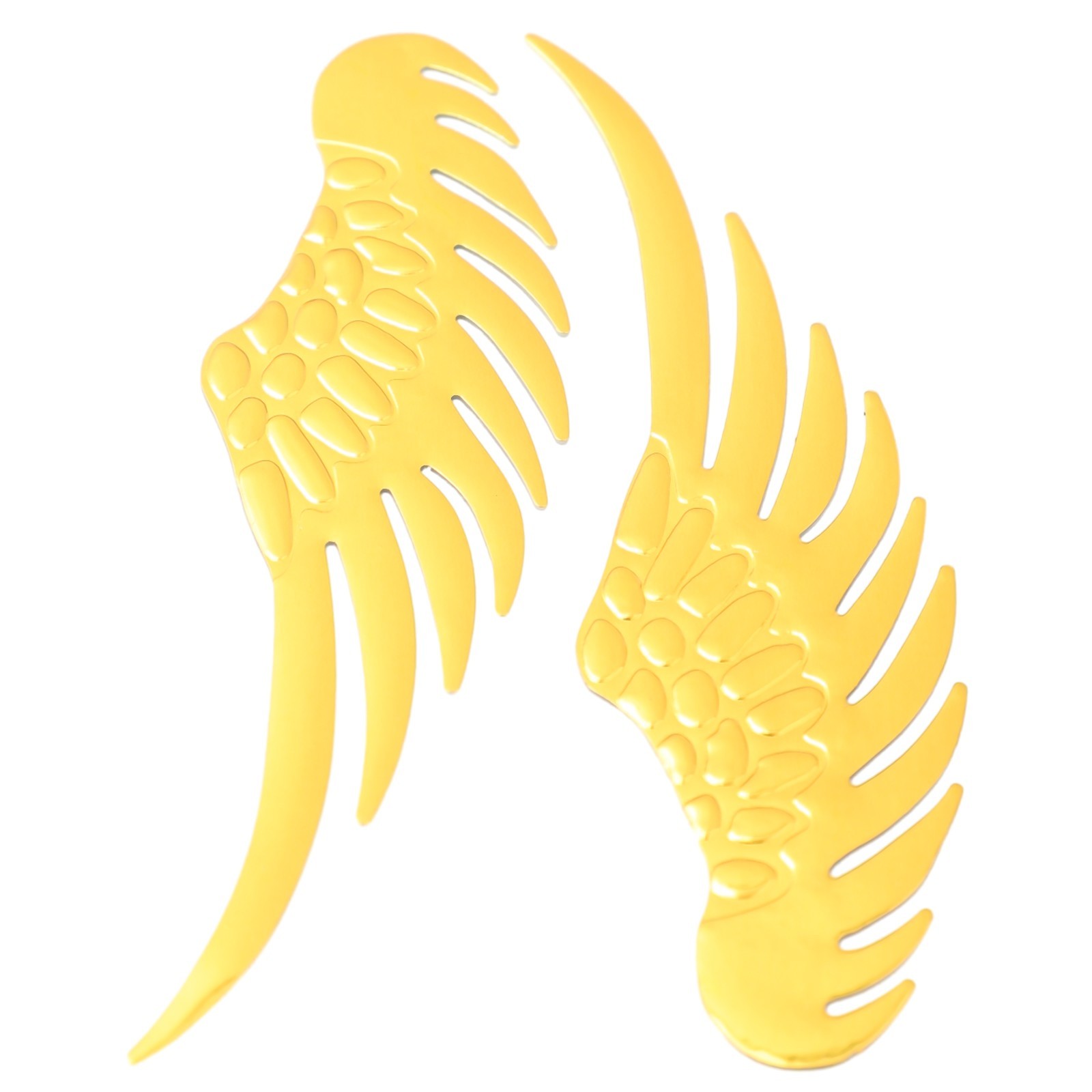 Unique 3D PVC Decal Car Motorcycle Wing Scratch Sticker Package Content for 2