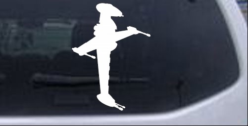 Star Wars B Wing Car or Truck Window Laptop Decal Sticker