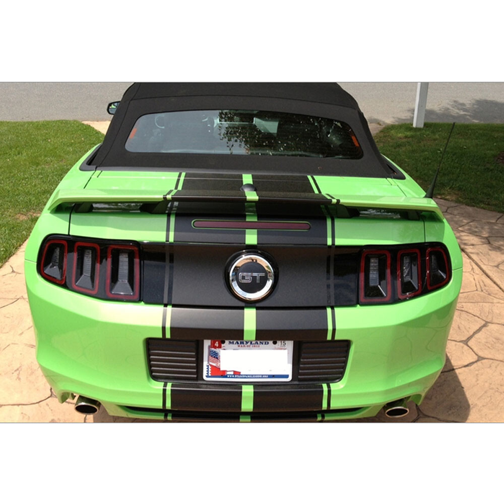 78″ 4-Line Rectangle Racing Vinyl Decal Stickers For Ford Mustang Chevy Camaro