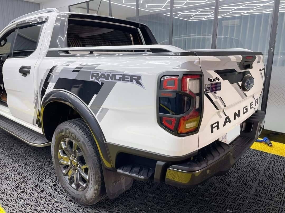FORD RANGER NEXT GEN 2022-23 Decal Sticker Set Made in THAILAND, 3 Year Warranty