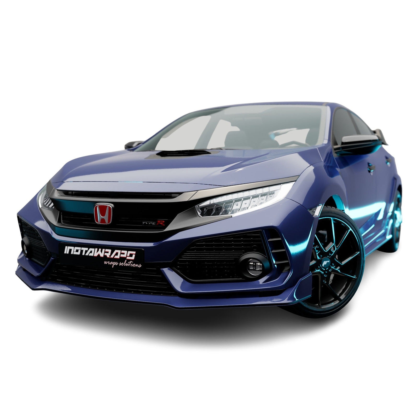 Avery Dennison SW900 Supreme Gloss Dark Blue Vinyl Car Wrap Film | 681-O
