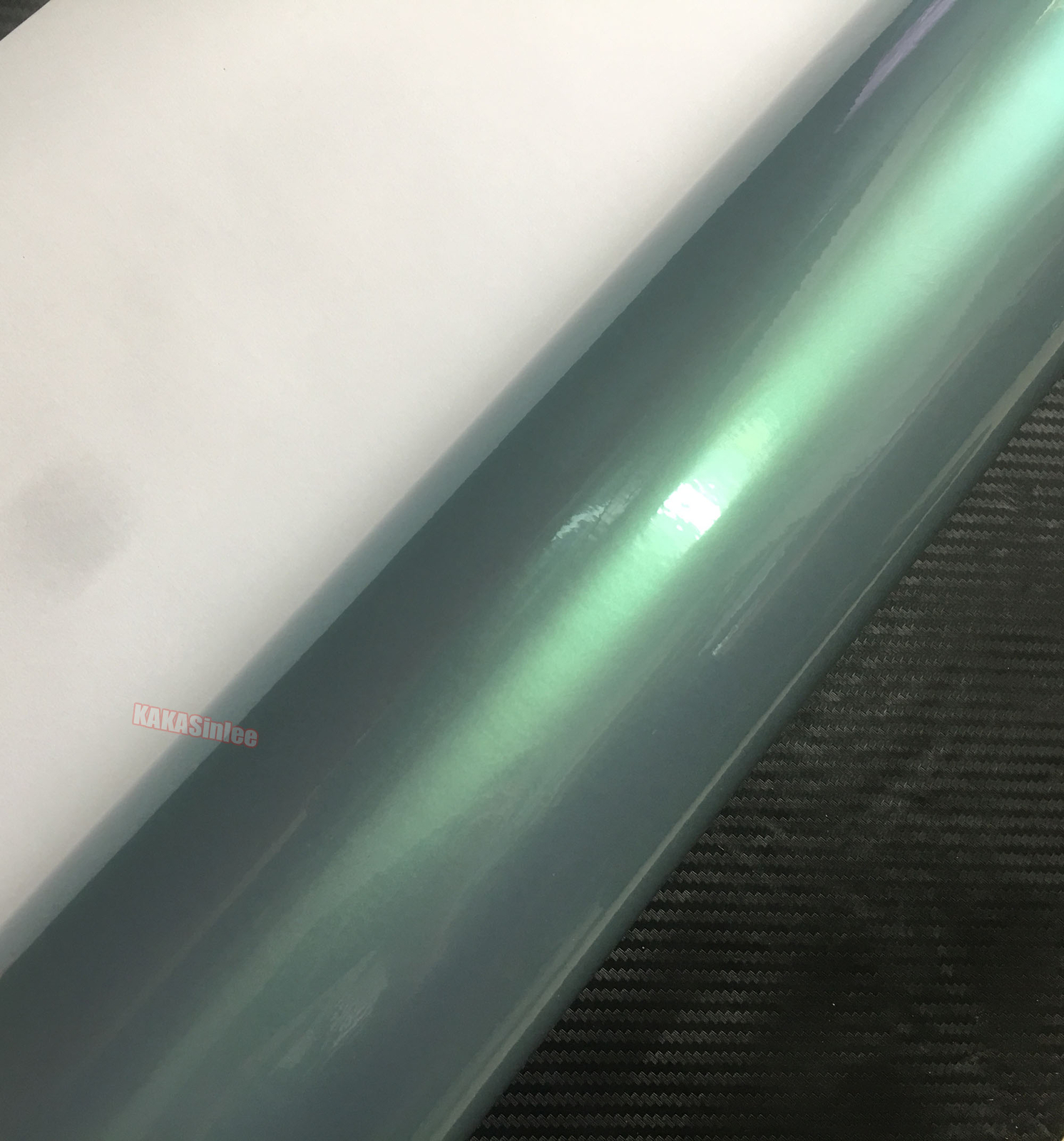 Air Release Glossy Pearl Metallic Grey Chameleon Whole Car Vinyl Wrap Sticker HD