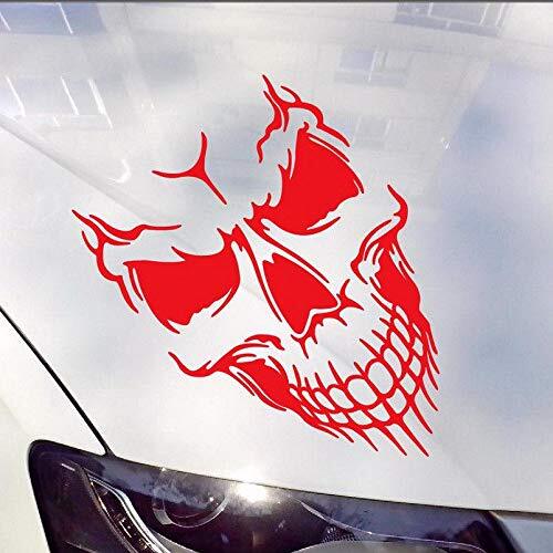 Skull Hood Decal Large 22″ Graphic Sticker for Truck Jeep Car Trailer Boat Vinyl