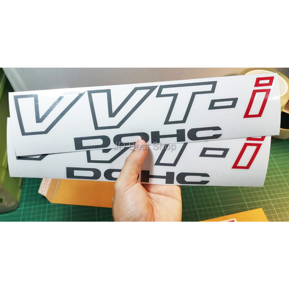 Sticker Vinyl Car Truck VVTI-DOCH Engine gasoline JDM Style For Toyota ALL Model