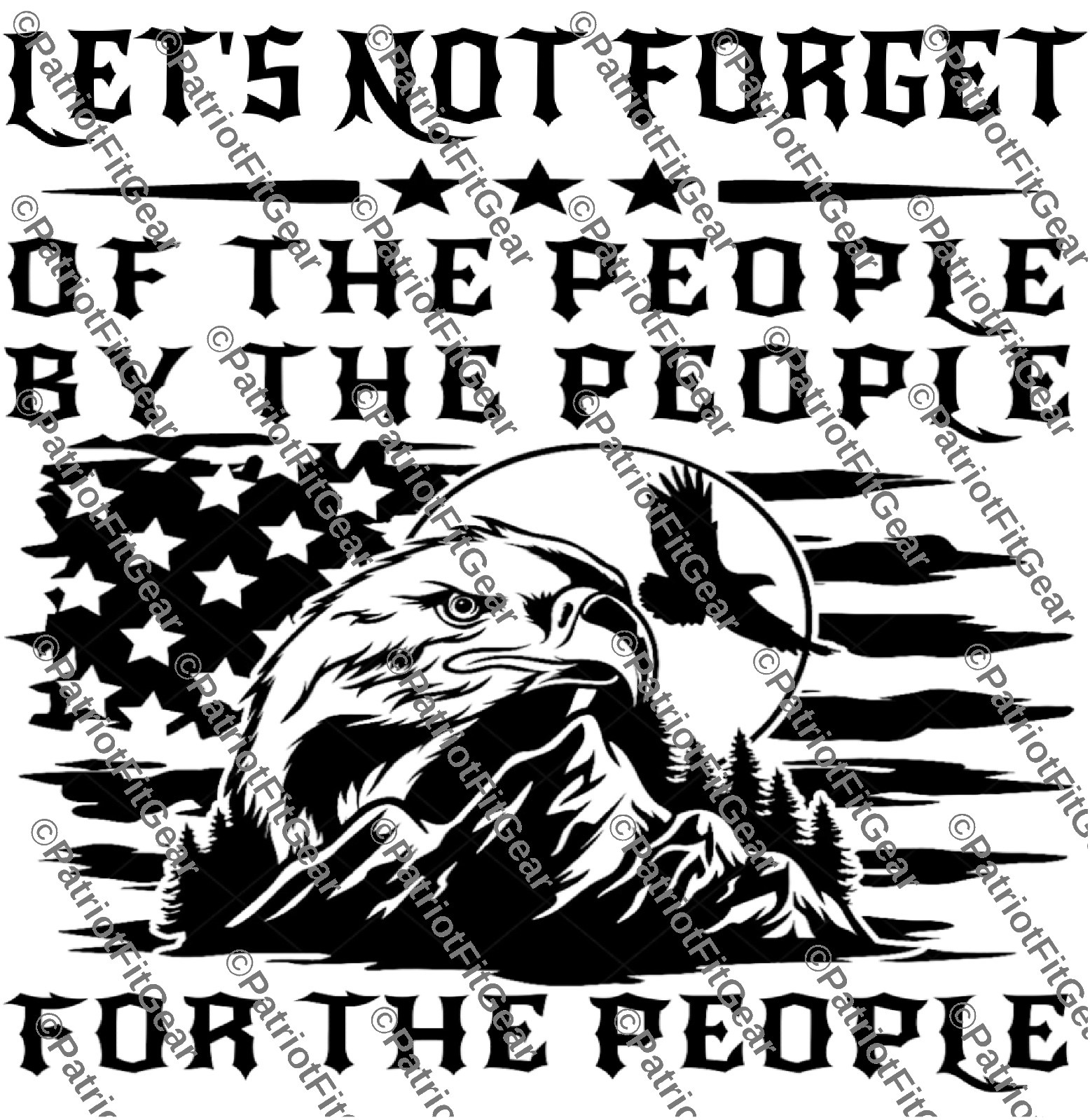 We The People,Gettysburg Address,Of The People,Dont Tread On Me,1A,Vinyl Decal