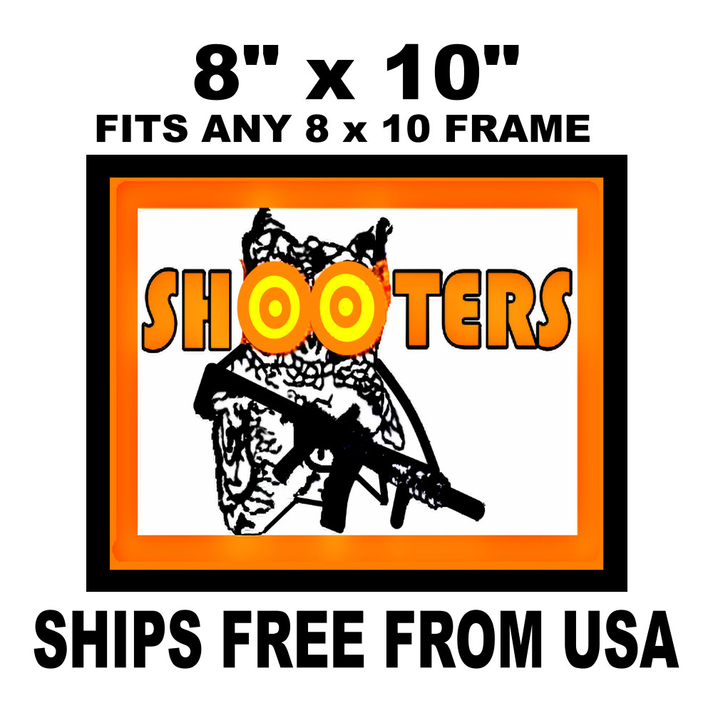 Shooters Gun Sticker Sign Decal Gun Case Car Truck Window Decor Decal Sticker