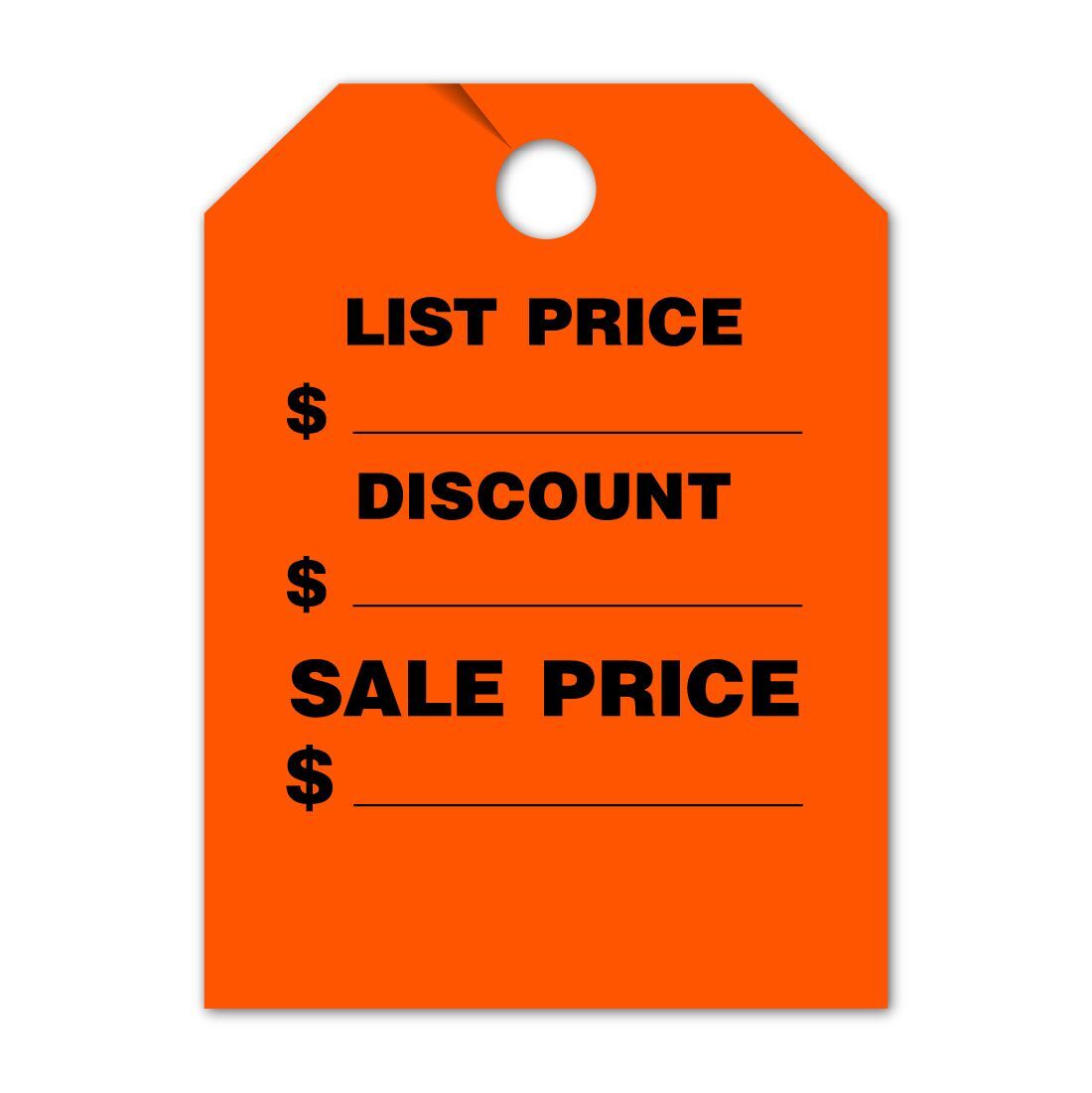 DISCOUNT Mirror Hang Tags
