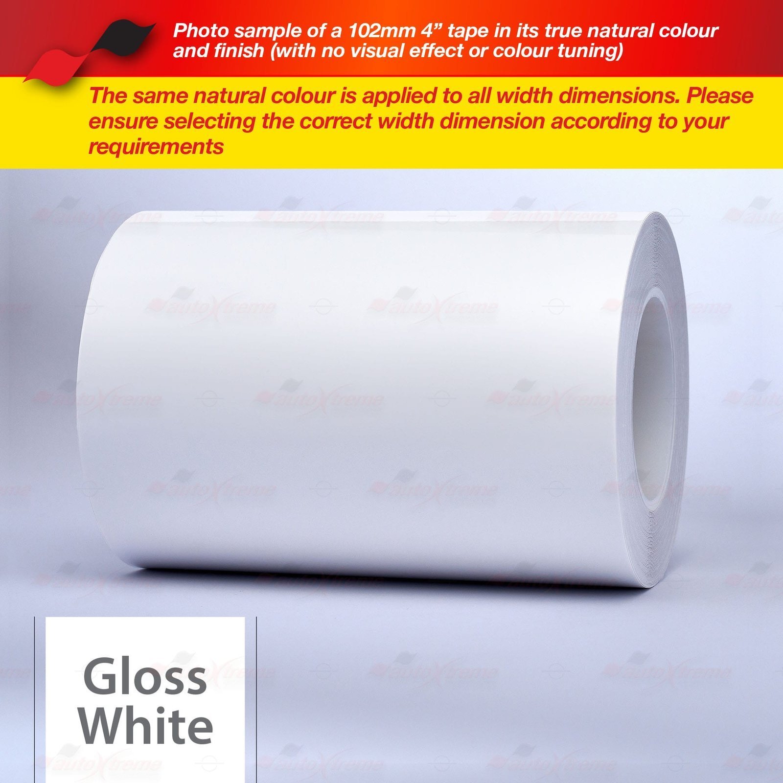 WHITE 12mm 1/2″ Roll Pin Stripe PinStriping Solid Line Tape Vinyl Car STICKER