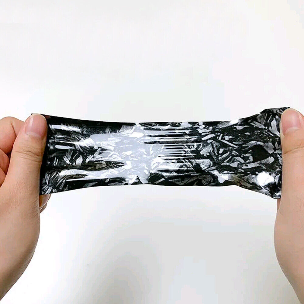 20x152cm Car Glossy Crystal Forged Carbon Fiber Wrapping Vinyl Film Foil Sticker