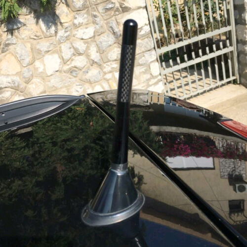 For FORD F-150 F150 2009-2021 NEW 4.7″ Short Black Antenna Mast Radio AM/FM