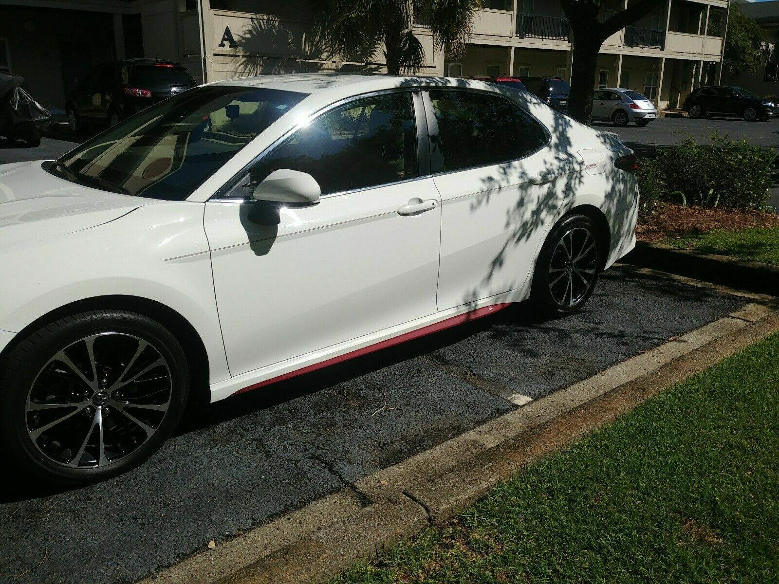 2018-2024 TOYOTA CAMRY VINYL ROCKER STRIPES STICKERS GRAPHICS DECALS