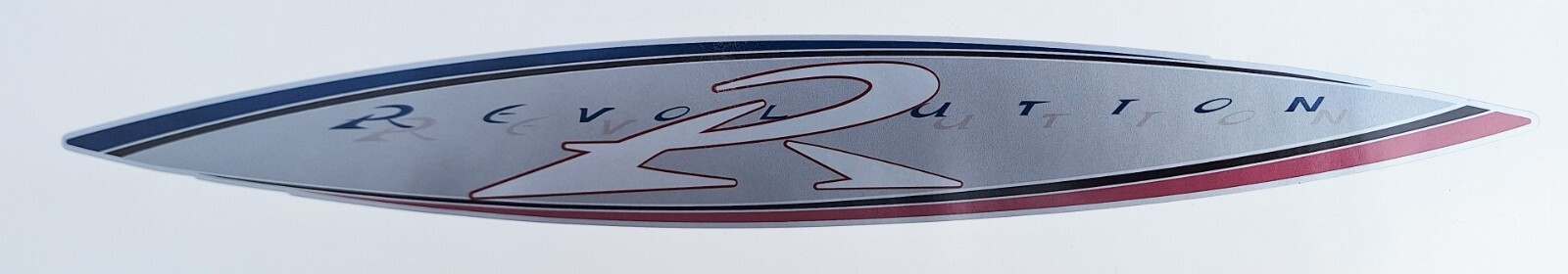 “REVOLUTION” RV Graphic decal Made Fresh 13.5″ X 1.75″ YOU GET TWO