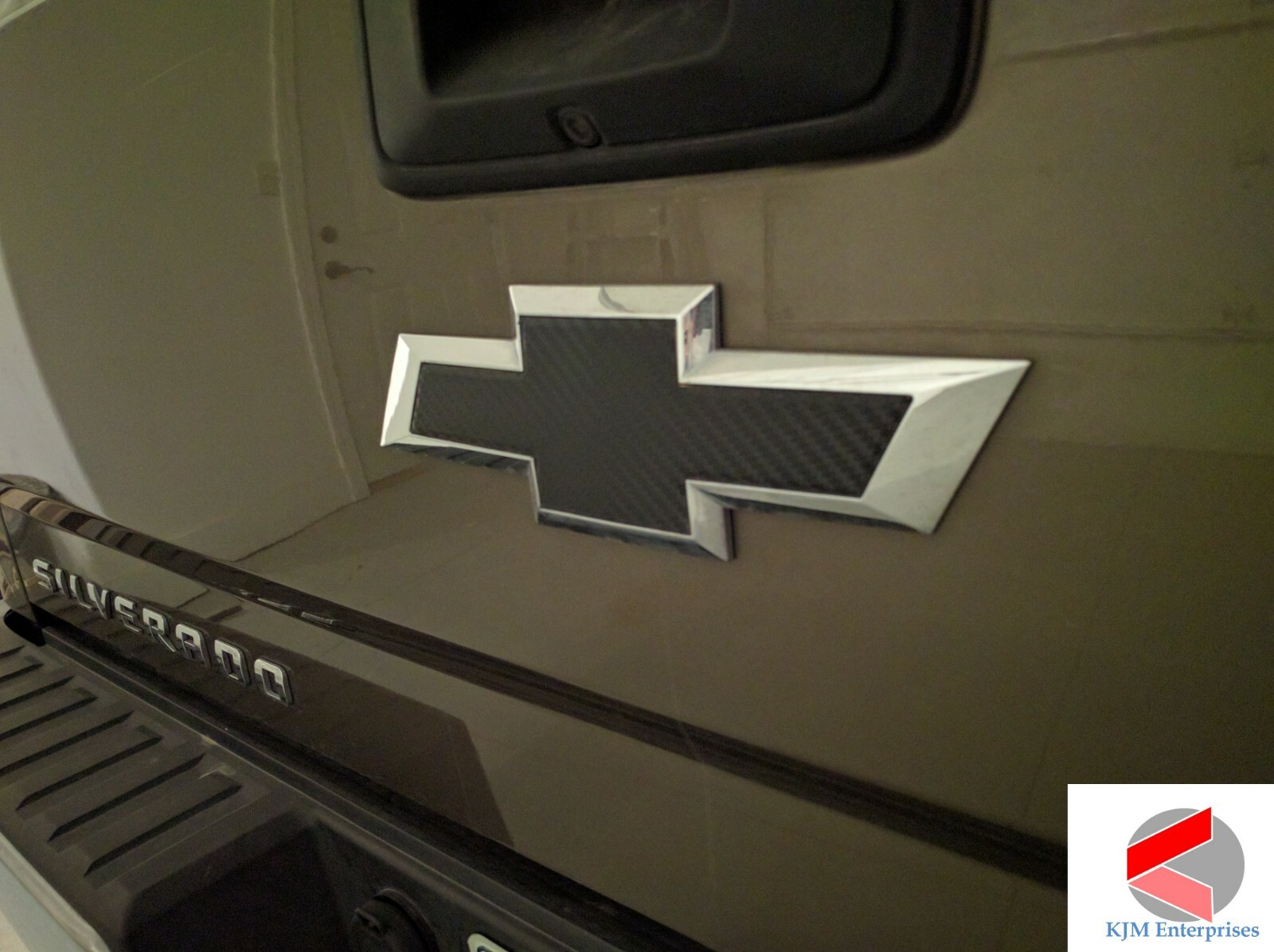 Precut Bowtie Overlay DECALS for Chevy Emblem Front & Rear Set