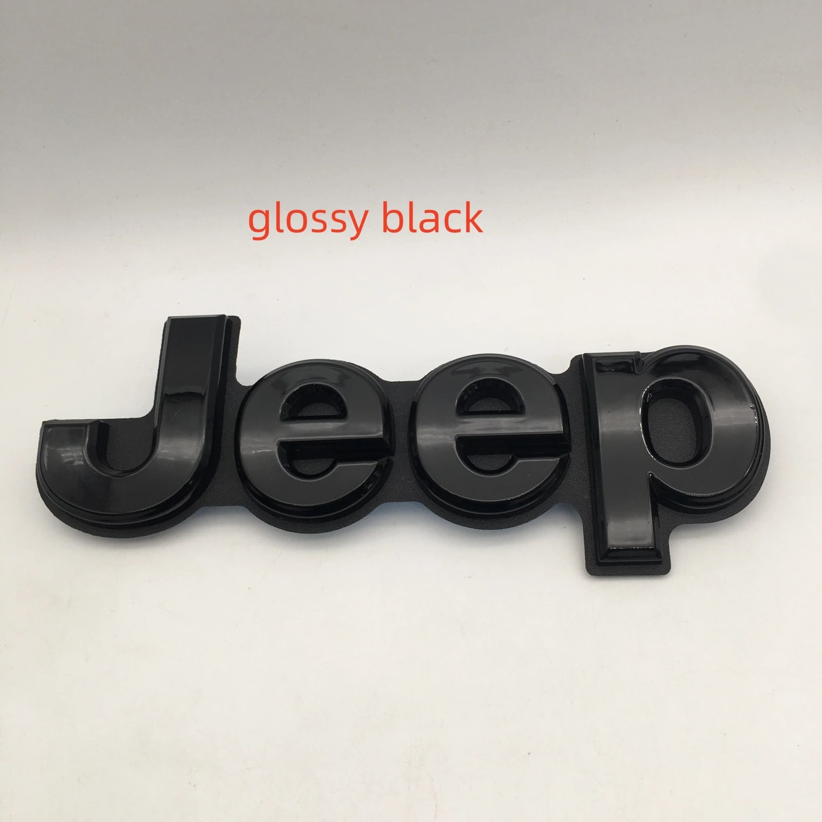 Rear Trunk Emblem Badge 3D ABS Self-Adhesive Car Styling Decal
