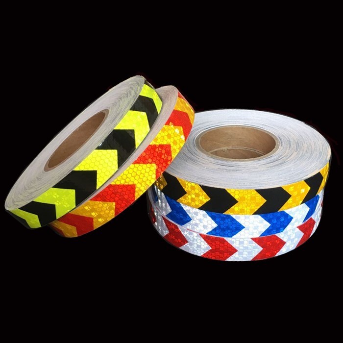 10-30M Reflective Safety Warning Strip Tape Car Door Bumper Reflector Stickers