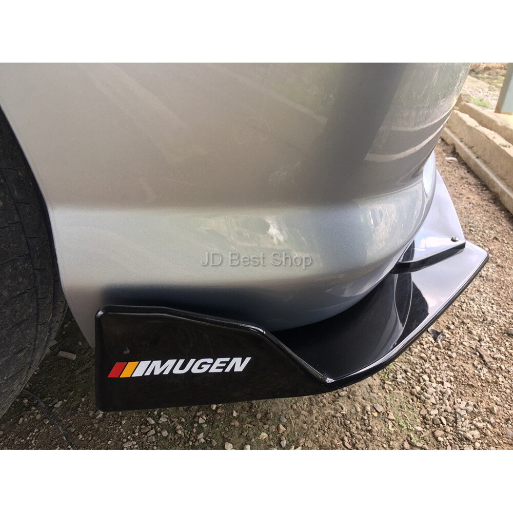 Sticker Mugen Side Spoiler Skirt JDM Style 10cm. For Honda Universal Car Racing