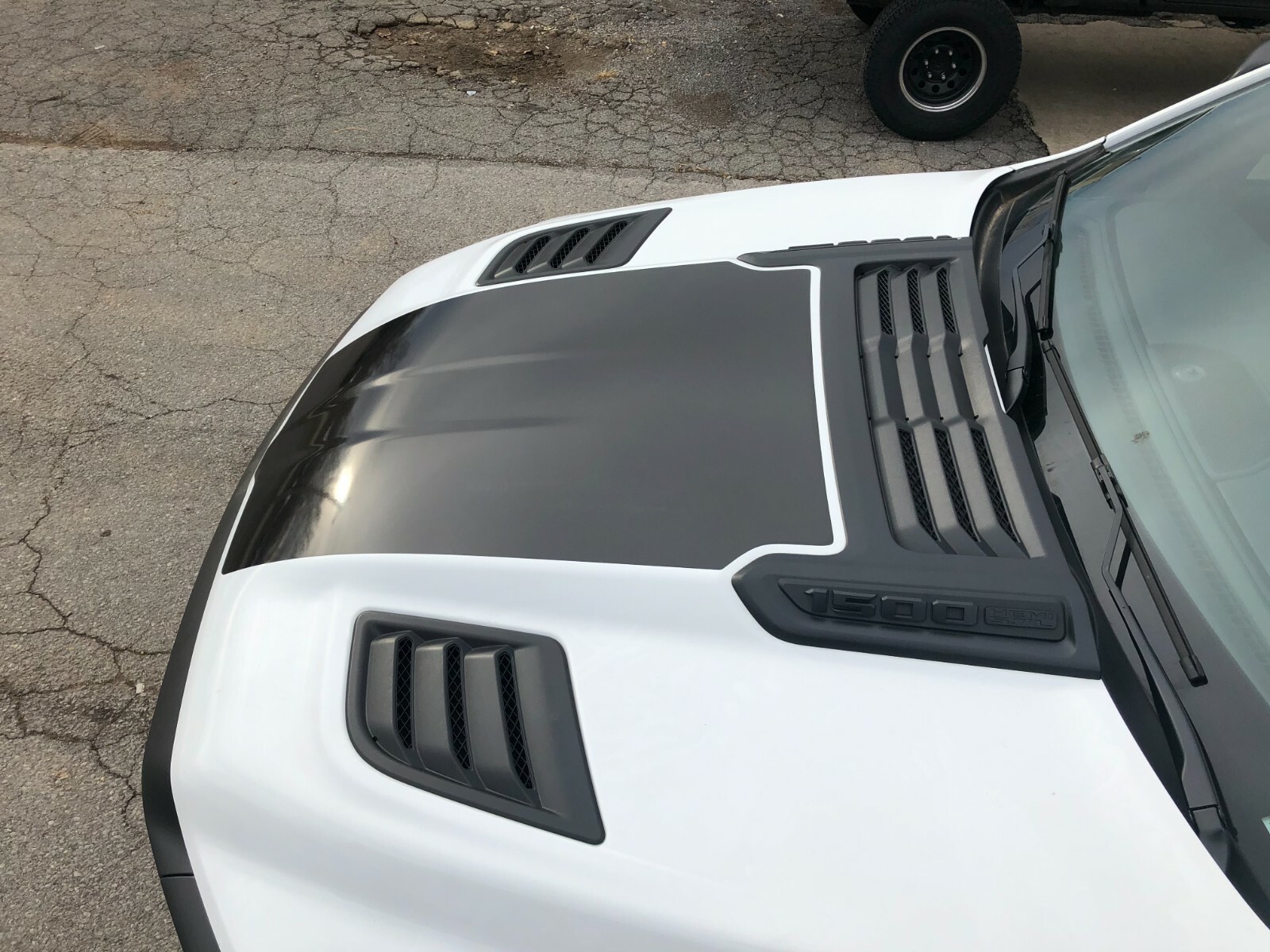 FITS 2019-2026 DODGE RAM 1500 REBEL VINYL HOOD DECAL STICKER GRAPHIC STRIPE