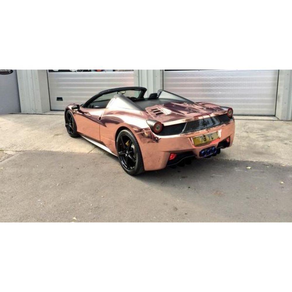 Avery Dennison SF100 Conform Chrome Rose Gold Flexible Vinyl Car Wrap | 211-S